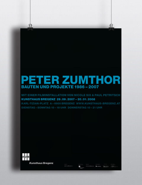 Peter Zumthor – Bauten und Projekte 1986 – 2007